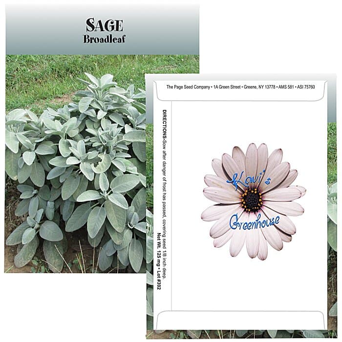 Standard Series Seed Packet - Sage