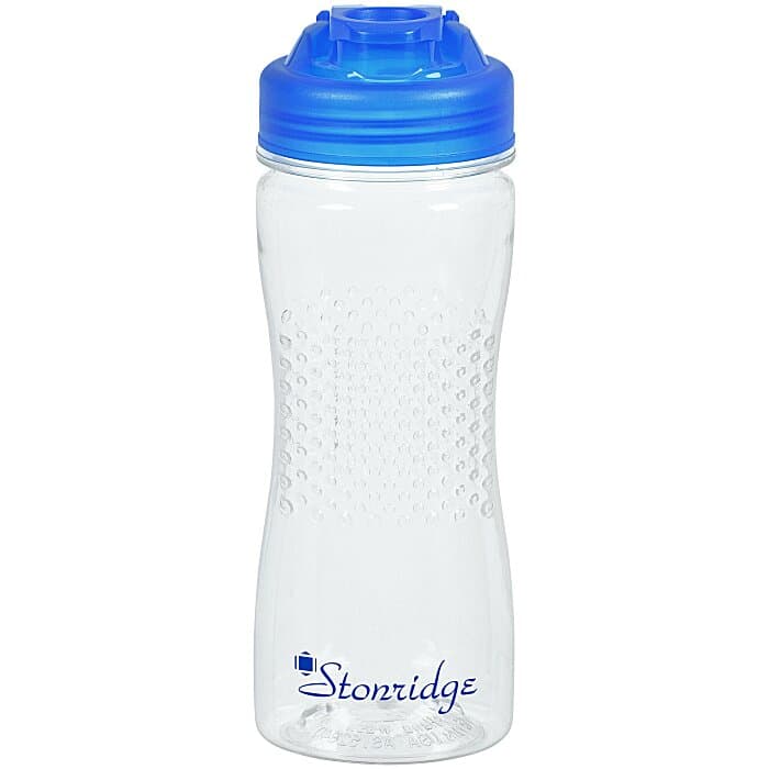Refresh Zenith Water Bottle with Flip Lid - 16 oz - Clear
