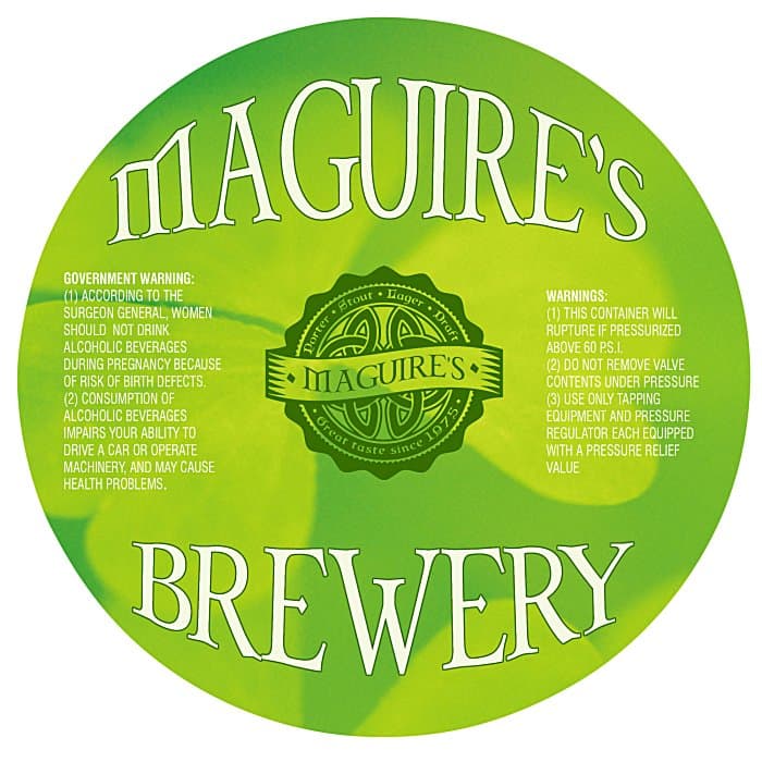 Keg Collar - Sticker