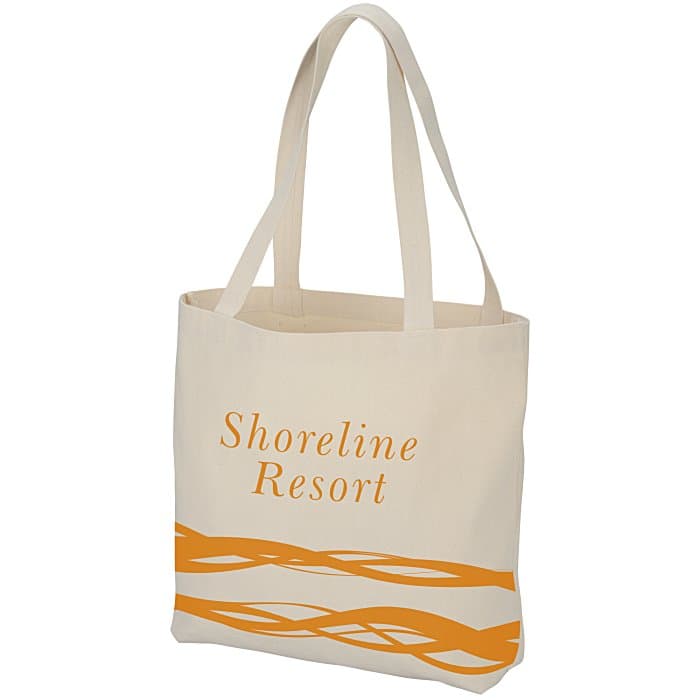 Wren 10 oz Cotton Gusseted Tote - 13 inches x 16 inches