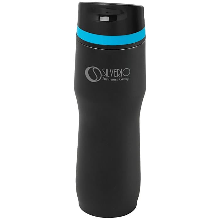 Persona Caturra Vacuum Tumbler - 16 oz - Black - Laser Engraved