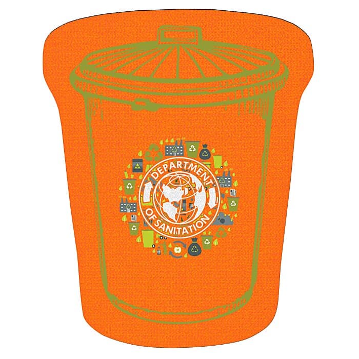 Cushioned Jar Opener - Trash Can - Full Color