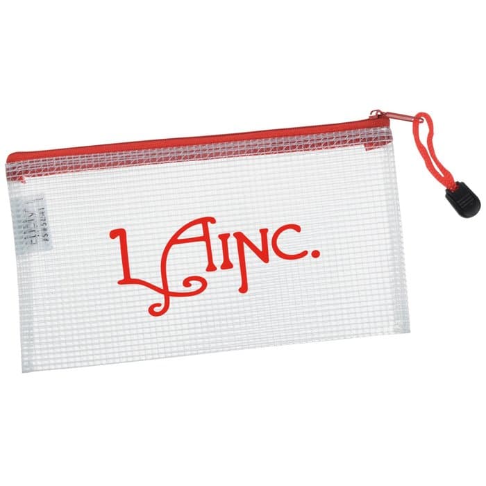 PolyWeave Zippered Pouch - 4 inches x 8 inches