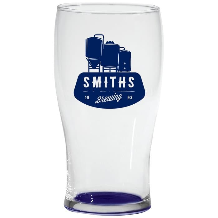 Tulip Pub Glass - 20 oz - Bottom Color