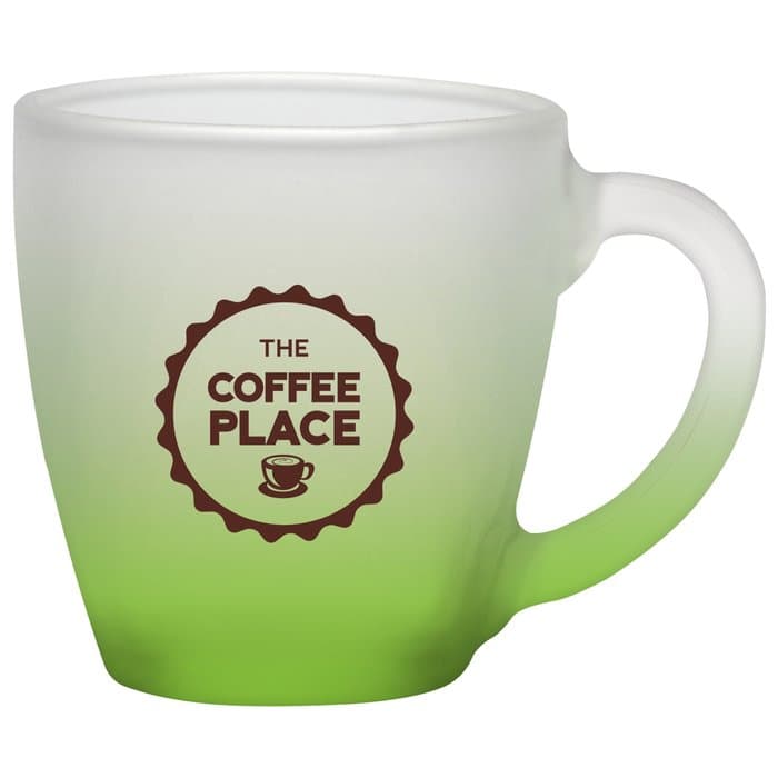 Bistro Glass Mug - 16 oz - Frosty Color