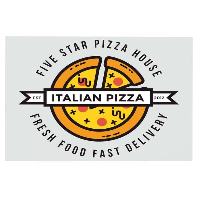 Full Color Static Decal - Rectangle - 2 inches x 3 inches