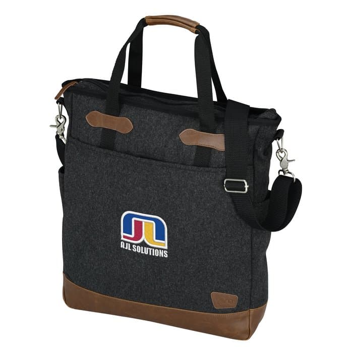 Field & Co. Campster Wool 15-inch Laptop Tote - Embroidered
