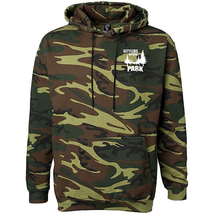 Code V Camo Hoodie - Screen