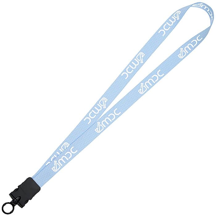 Dye-Sub Lanyard - 3/4 inches - 32 inches - Snap Buckle Release - Chevron