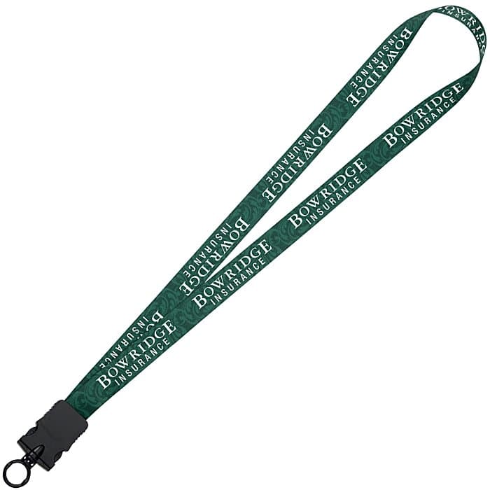 Dye-Sub Lanyard - 3/4 inches - 32 inches - Snap Buckle Release - Damask