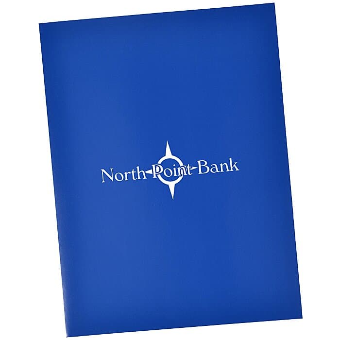 TaskRight Gloss Two-Pocket Presentation Folder