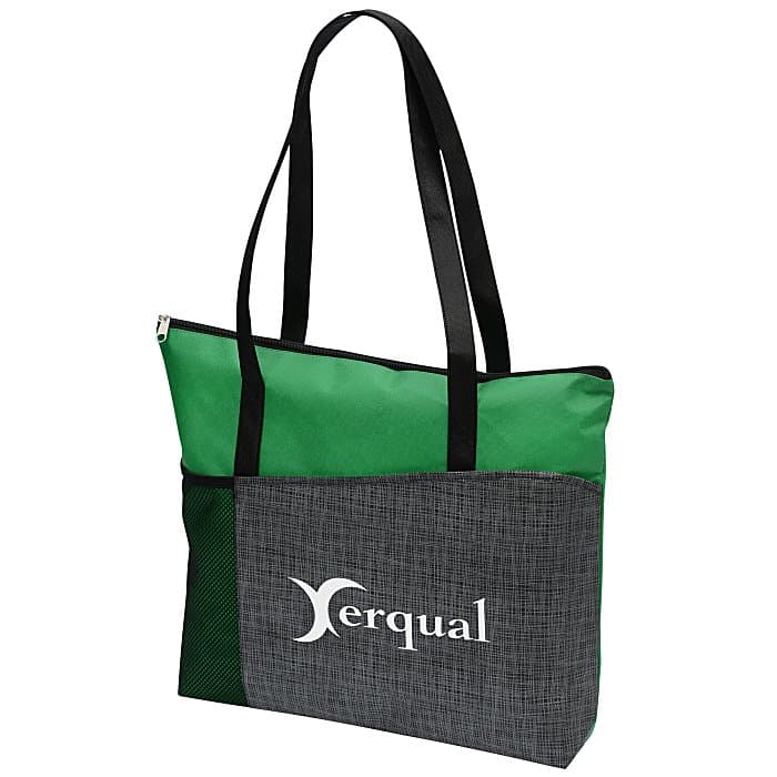 Etched Pocket Tote
