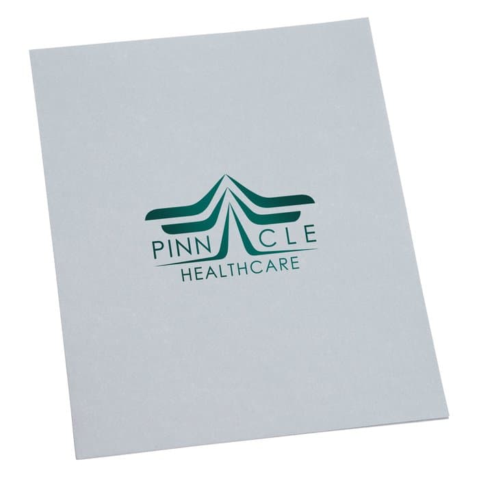 Recycled Paper Two-Pocket Presentation Folder