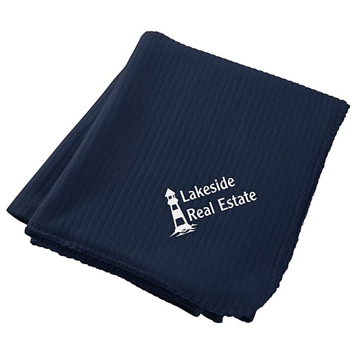 Ribbed Fleece Blanket