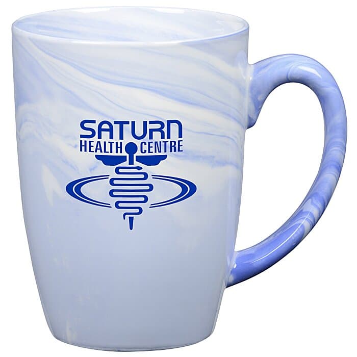 Palermo Marble Ceramic Mug - 16 oz