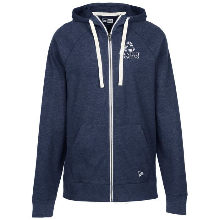 New Era Sueded Cotton Full-Zip Hoodie - Men's - Screen
