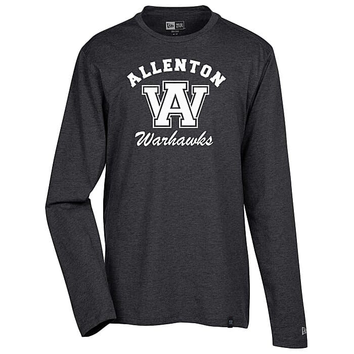 New Era Legacy Blend LS Tee - Men's - Screen