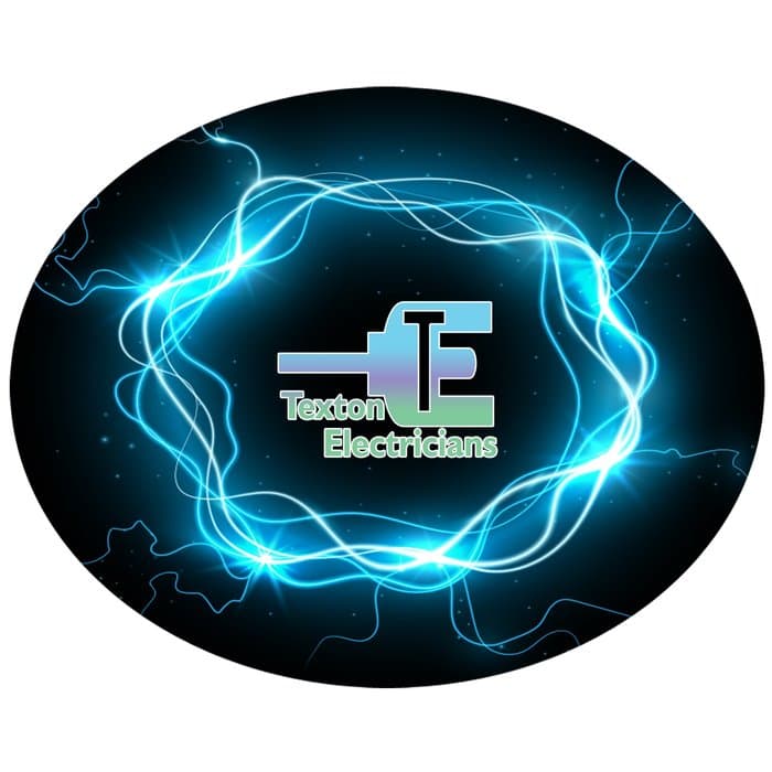 Full Color Static Decal - Oval - 4 inches x 5 inches