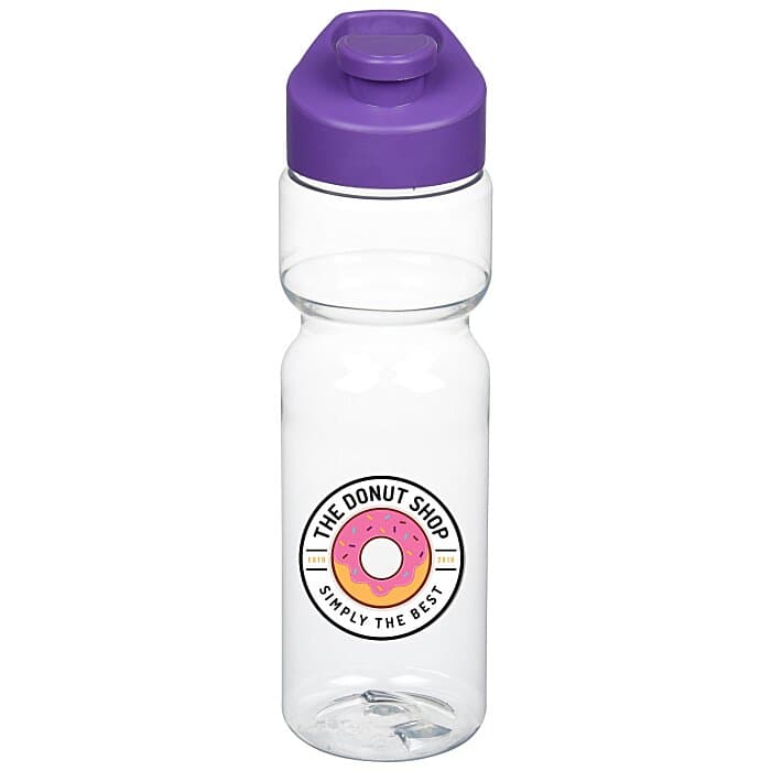 Clear Impact Olympian Bottle with Flip Carry Lid - 28 oz