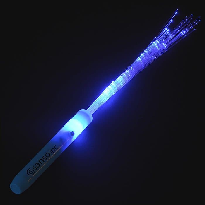 Flashing Fiber Optic Wand