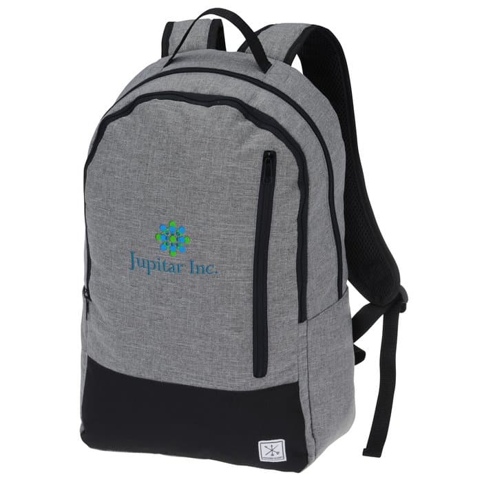 Merchant & Craft Grayley 15-inch Laptop Backpack - Embroidered