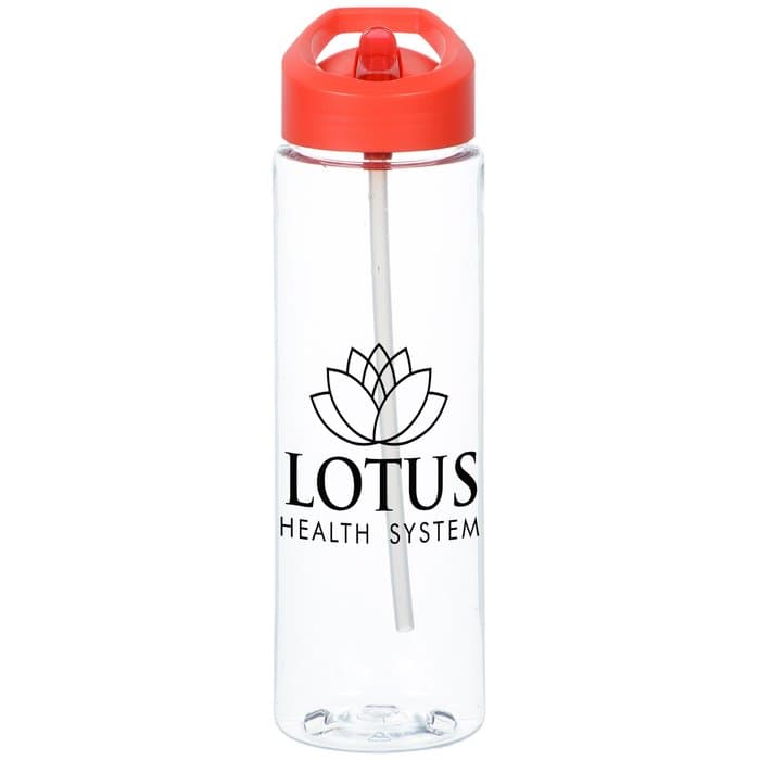 On The Go Bottle with Flip Straw Lid - 22 oz.