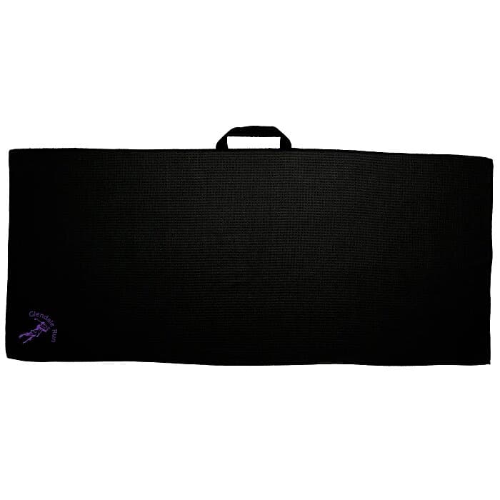 Black Loop Waffle Golf Towel - 17 inches x 40 inches