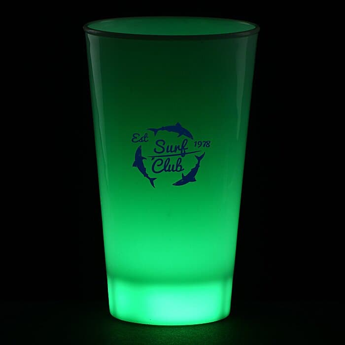 Light-Up Frosted Glass - 17 oz. - Solid