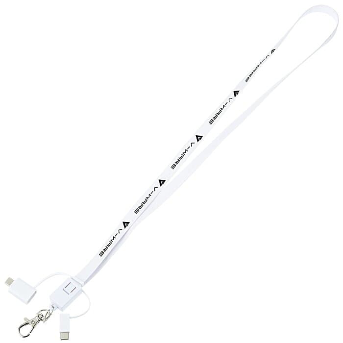 Layton Duo Charging Cable Lanyard