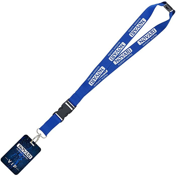 Maverick Lanyard & Badge Combo - 40 inches - 3 1/2 inches x 2 inches