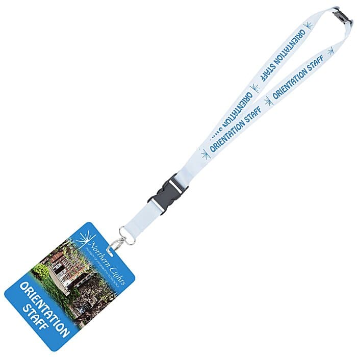 Maverick Lanyard & Badge Combo - 40 inches - 6 inches x 4 inches