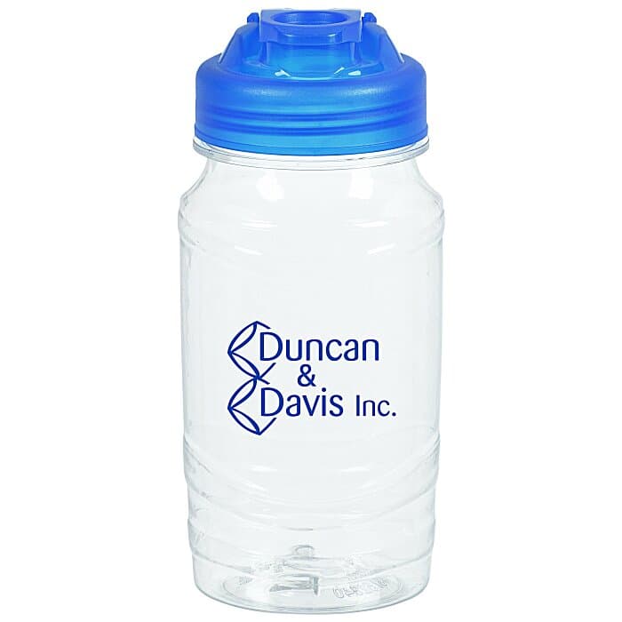 Refresh Surge Water Bottle with Flip Lid - 16 oz - Clear