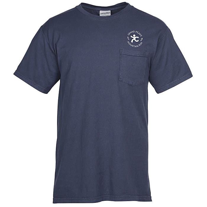 ComfortWash Garment-Dyed Pocket Tee - Screen