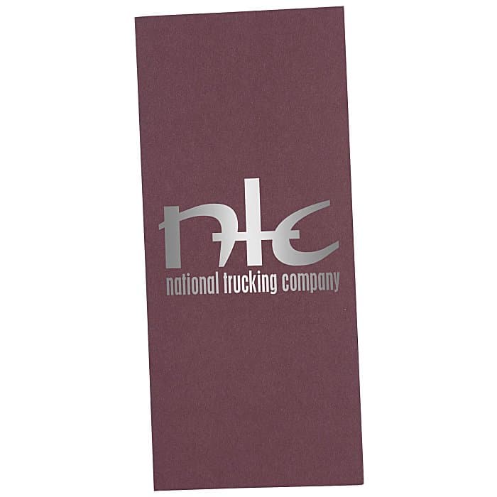 Paper Two-Pocket Mini Folder - 9 inches x 4 inches