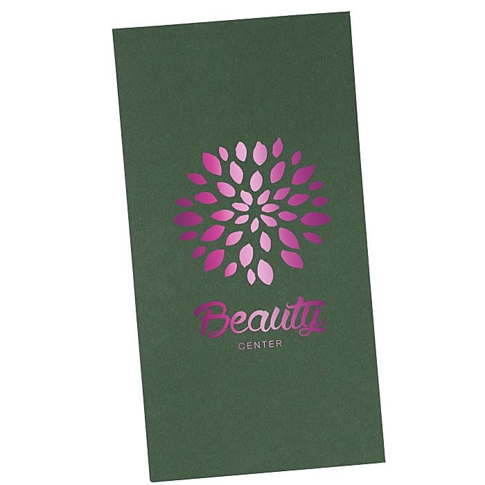 Paper Two-Pocket Mini Folder - 9 1/2 inches x 5 inches
