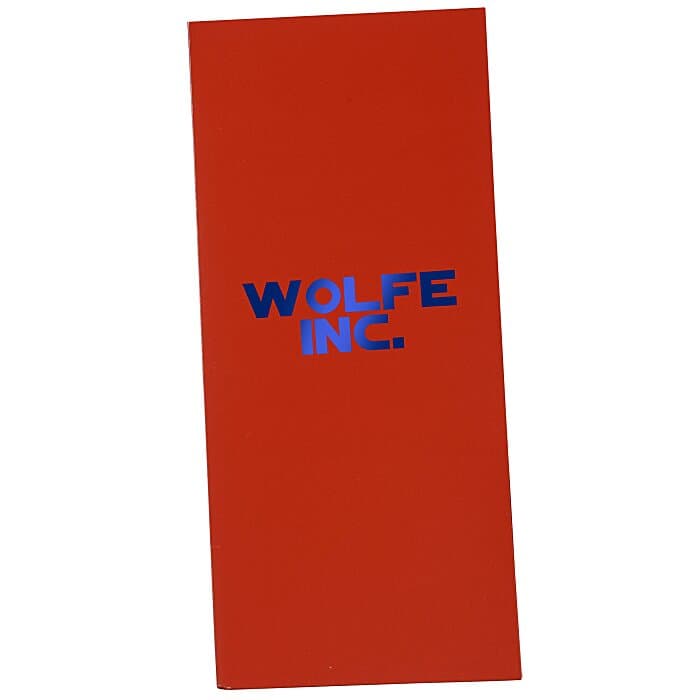 Gloss Paper Two-Pocket Mini Folder - 9 inches x 4 inches