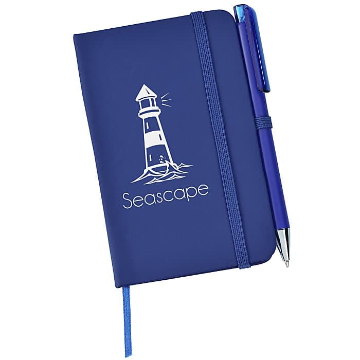 TaskRight Afton Notebook with Pen - 5 1/2 inches x 3 1/2 inches