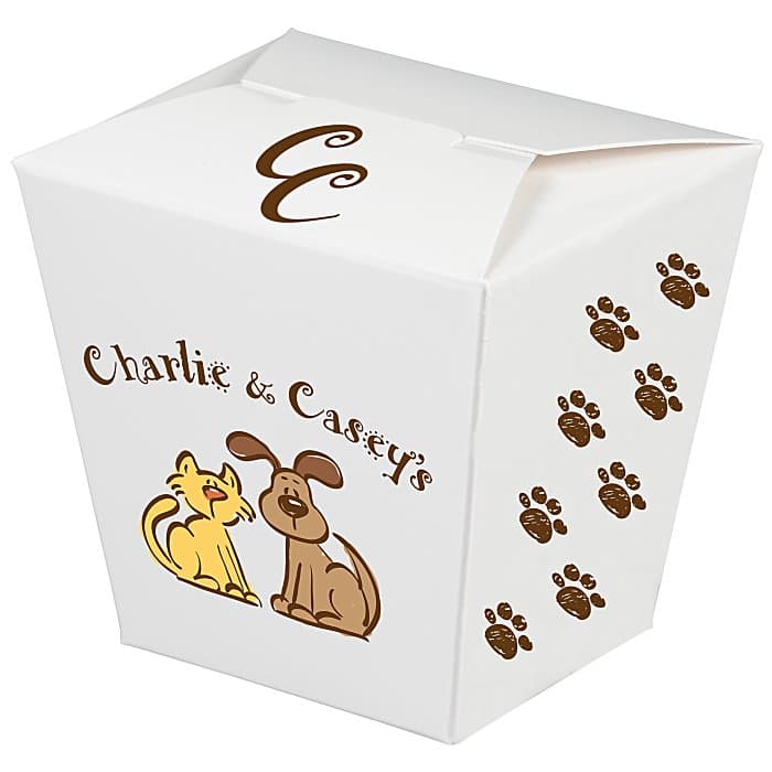 Take Out Style Box - Small - Full Color