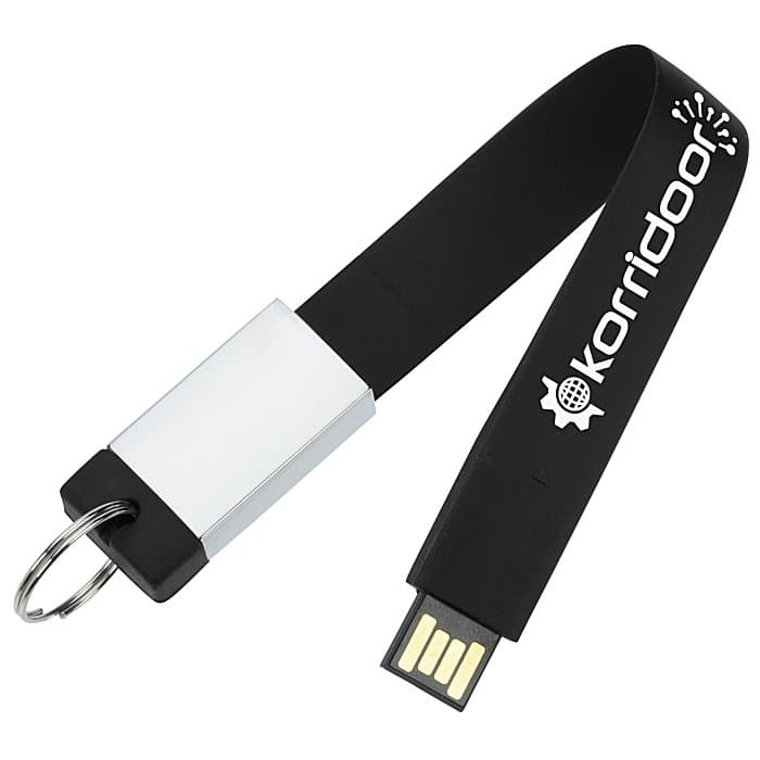 Loop USB Flash Drive Keychain - 2GB
