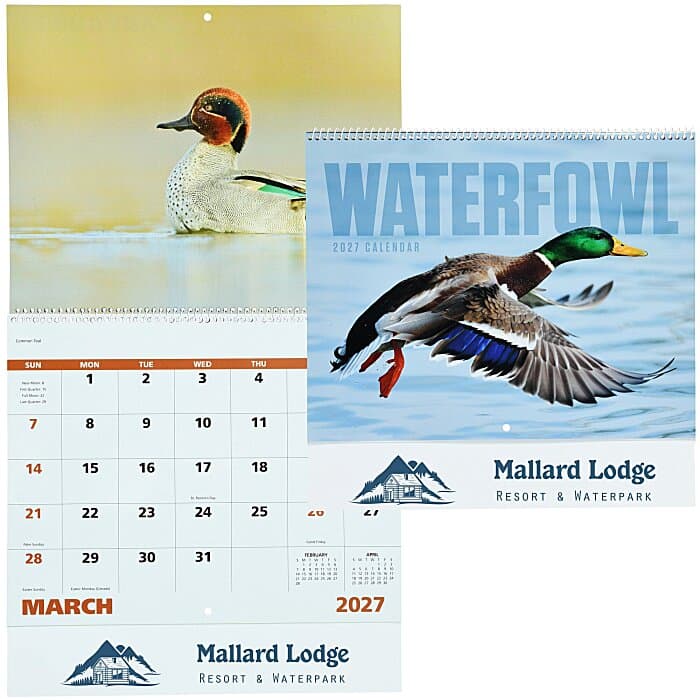 Waterfowl Calendar - Spiral