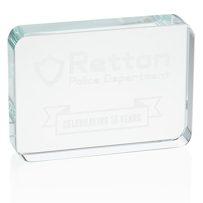Starfire Paperweight - Rectangle