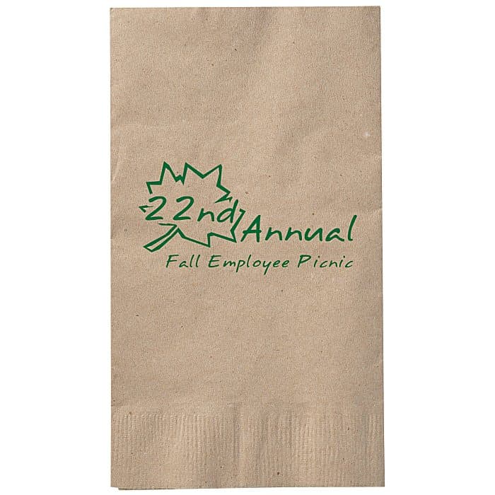 Kraft Dinner Napkin - 1-ply - Low Qty - Foil