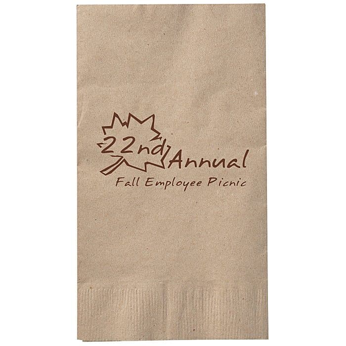 Kraft Dinner Napkin - 1-ply - Low Qty