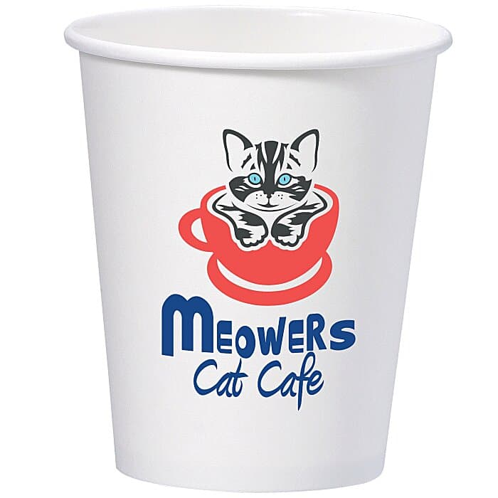 Paper Hot/Cold Cup - 10 oz. - Low Qty - Full Color