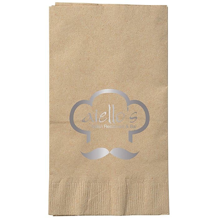 Kraft Dinner Napkin - 2-ply - Low Qty - Foil