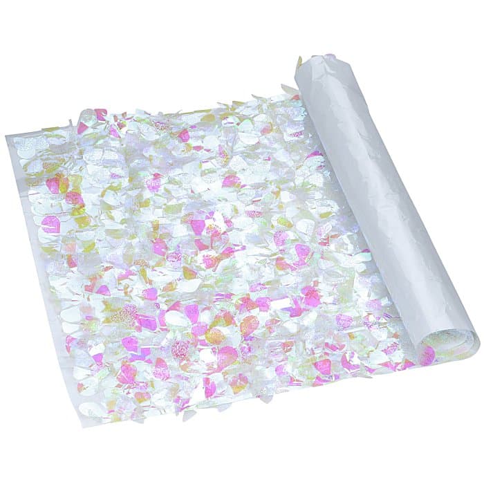 Floral Sheeting - 36 inches x 10 yds. - Specialty - Snow