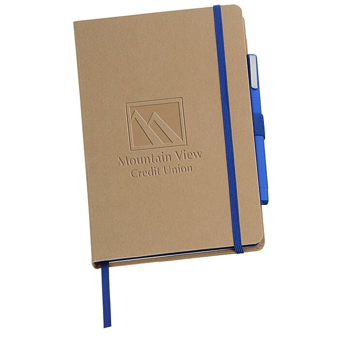 Paper Cover Notebook with Pen