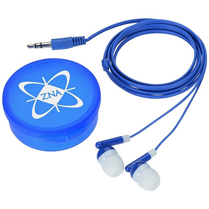 Colorful Earbuds with Traveler Case