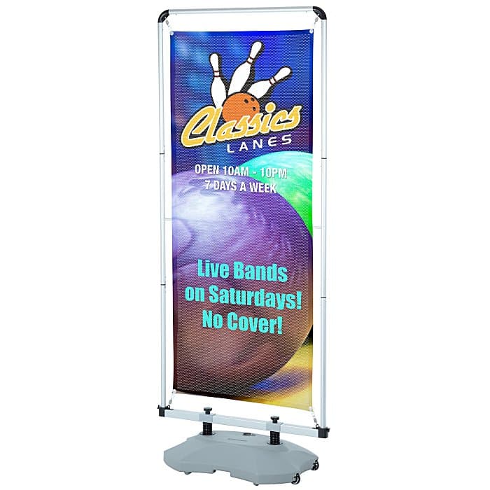 FrameWorx Outdoor Flex Banner Stand - One Sided