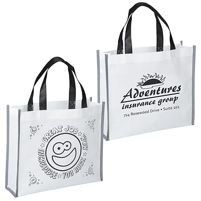 Super Kid Coloring Tote Set
